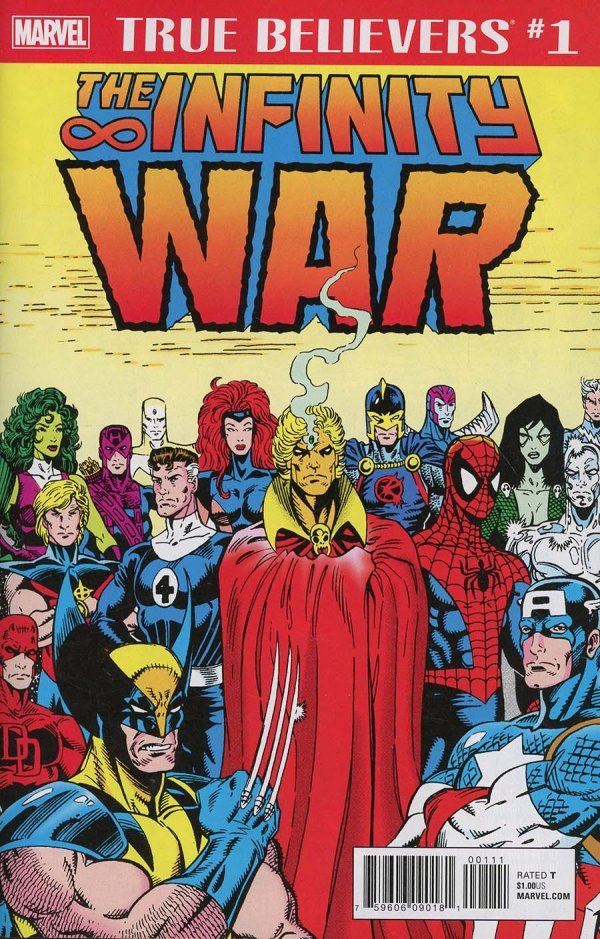 True Believers Infinity War #1 Marvel Comics Comic Book
