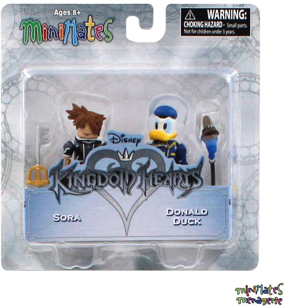 Kingdom Hearts Minimates Series Sora & Donald Figure