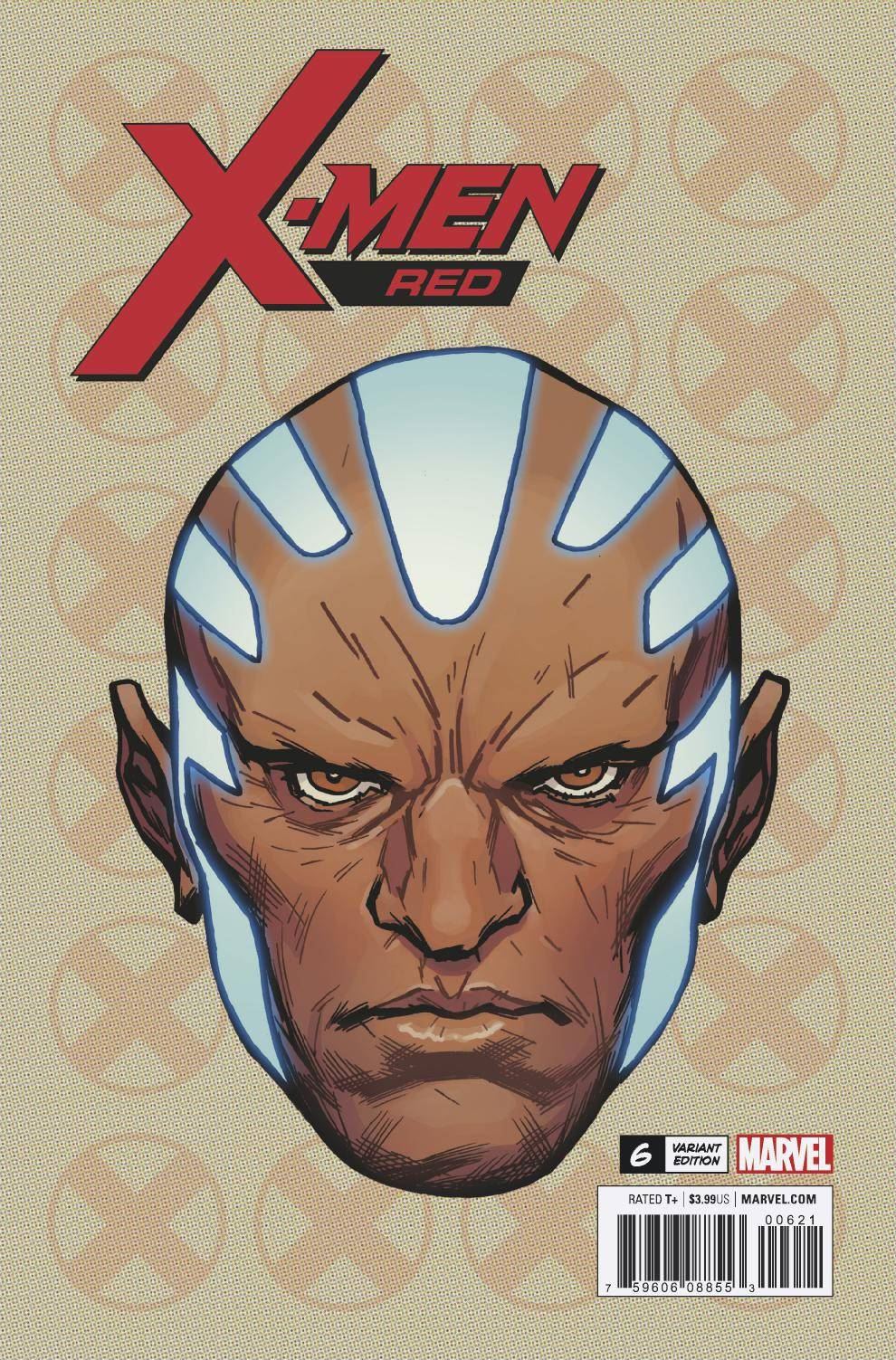 X-men Red #6 (Charest Headshot Var) Marvel Comics Comic Book