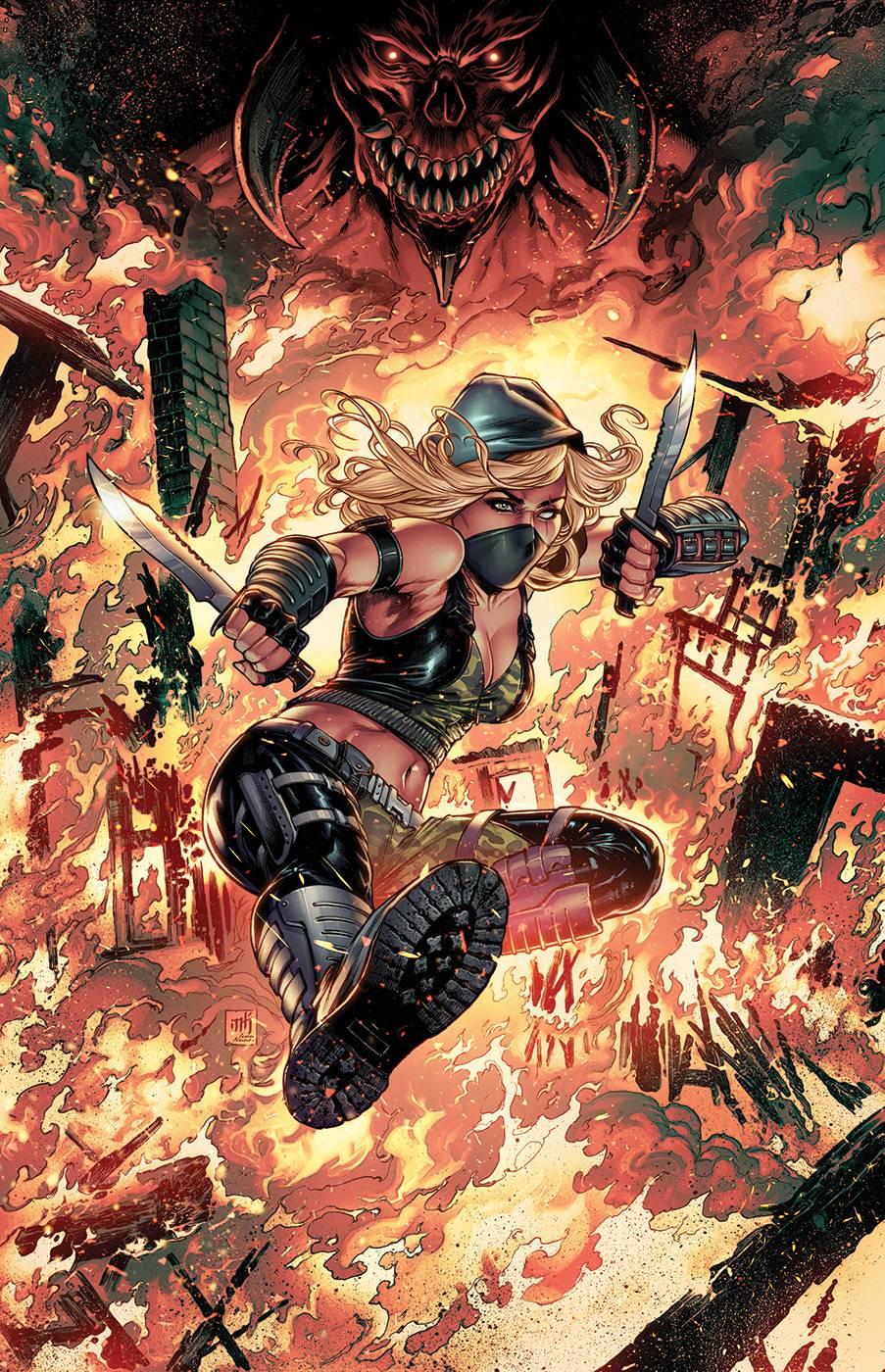 Robyn Hood Hellfire Cvr A Krome Zenescope Entertainment Inc Comic Book