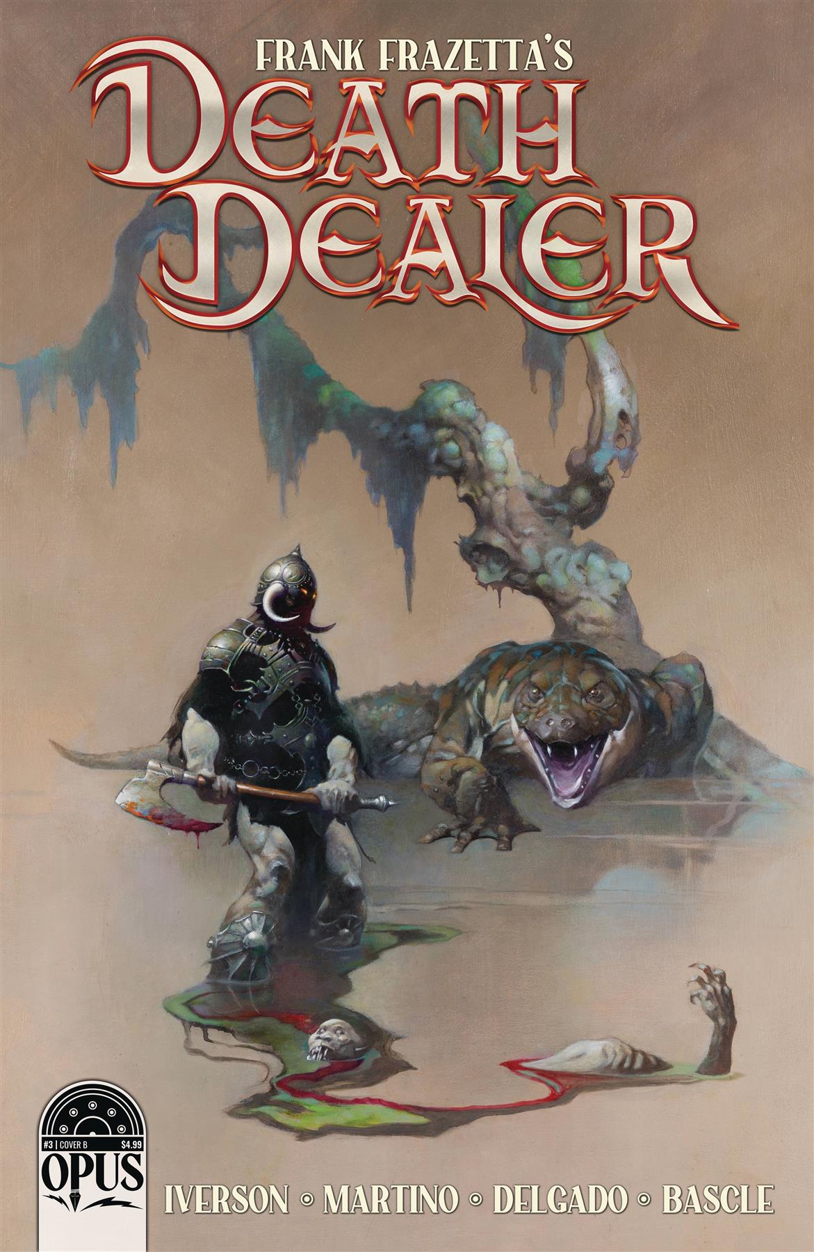 Frank Frazetta Death Dealer #3 Cvr B Frazetta (mr) Opus Comics Comic Book