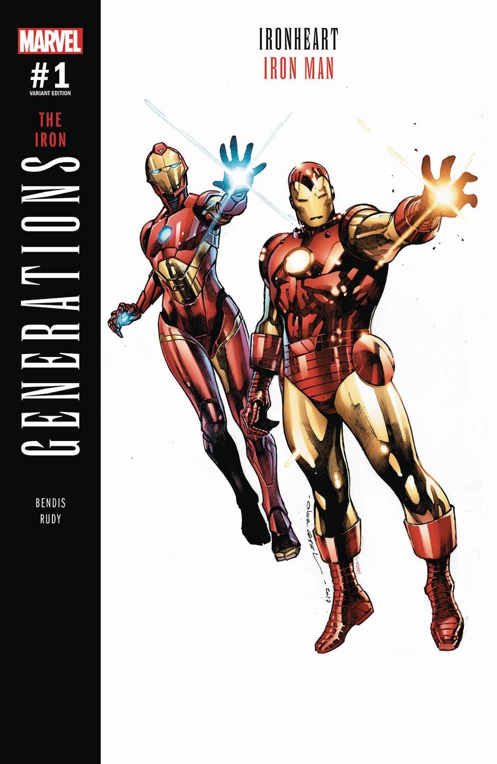 Generations Iron Man & Ironheart #1 Coipel Var (Coipel Var) Marvel Comics Comic Book