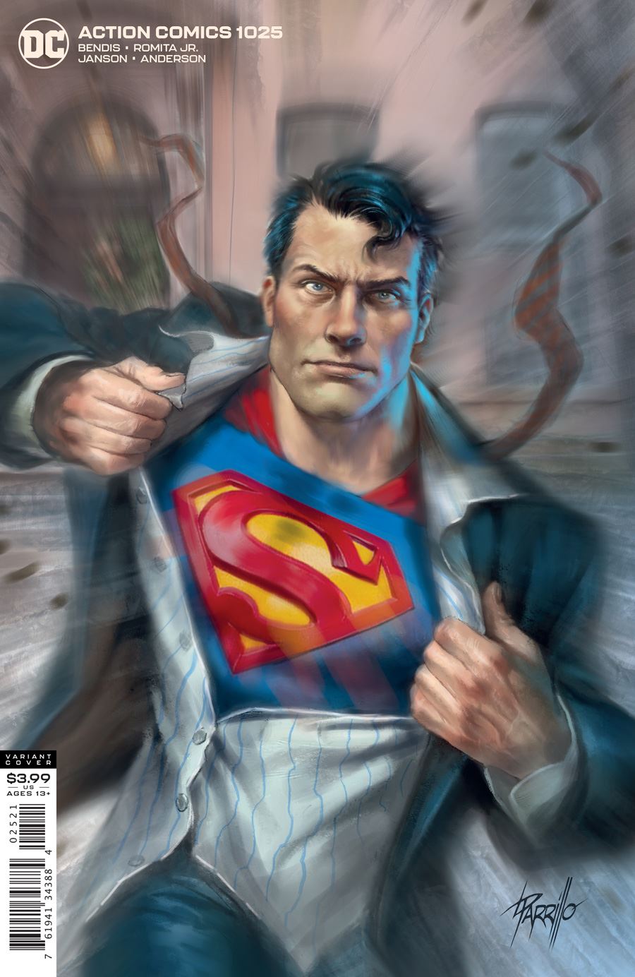 Action Comics #1025 (L Parrillo Var Ed) DC Comics Comic Book 2020