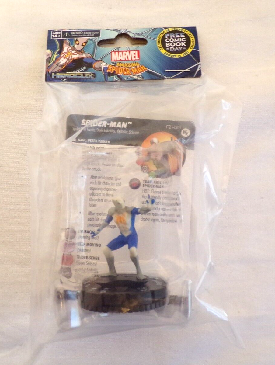 2021 Heroclix Marvel Free Comic Book Day Amazing SPIDER-MAN F21-001 Wizkids #62