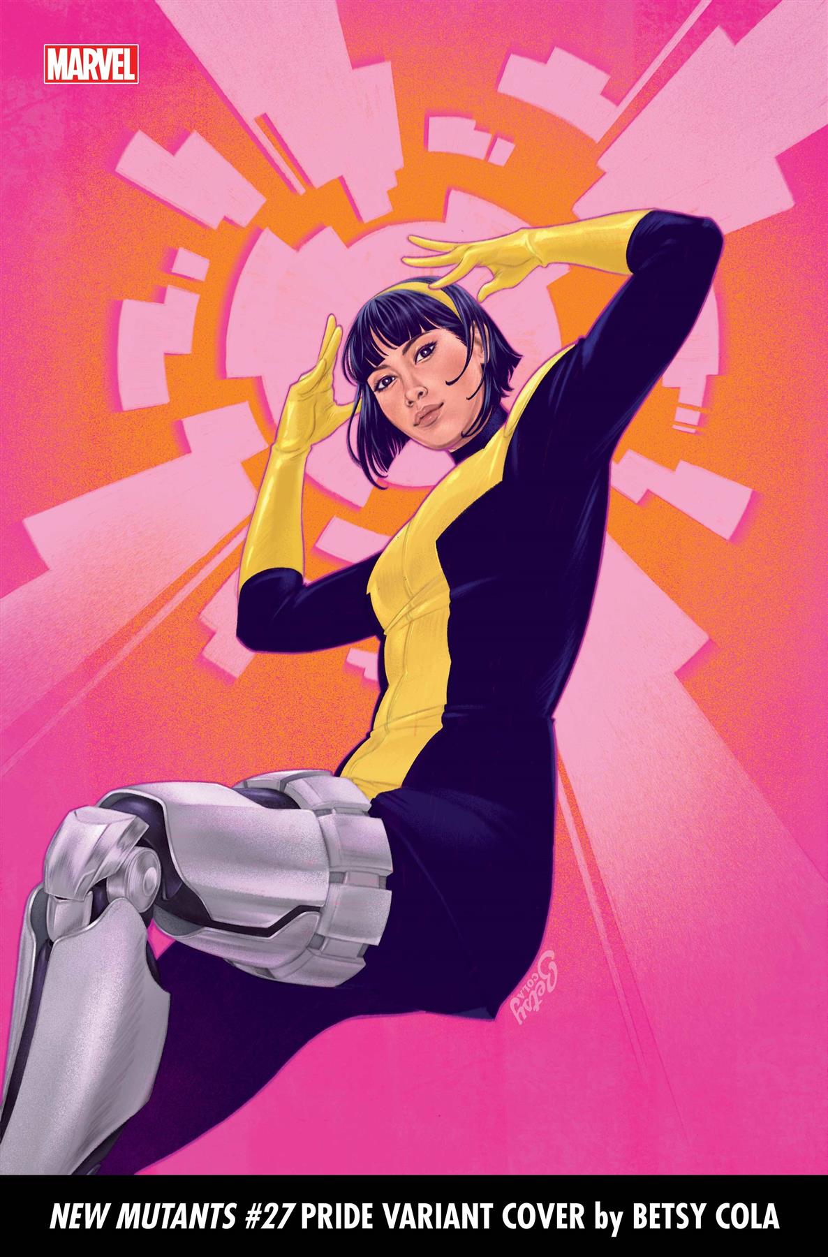 New Mutants #27 Cola Pride Var (Cola Pride Var) Marvel Prh Comic Book 2022