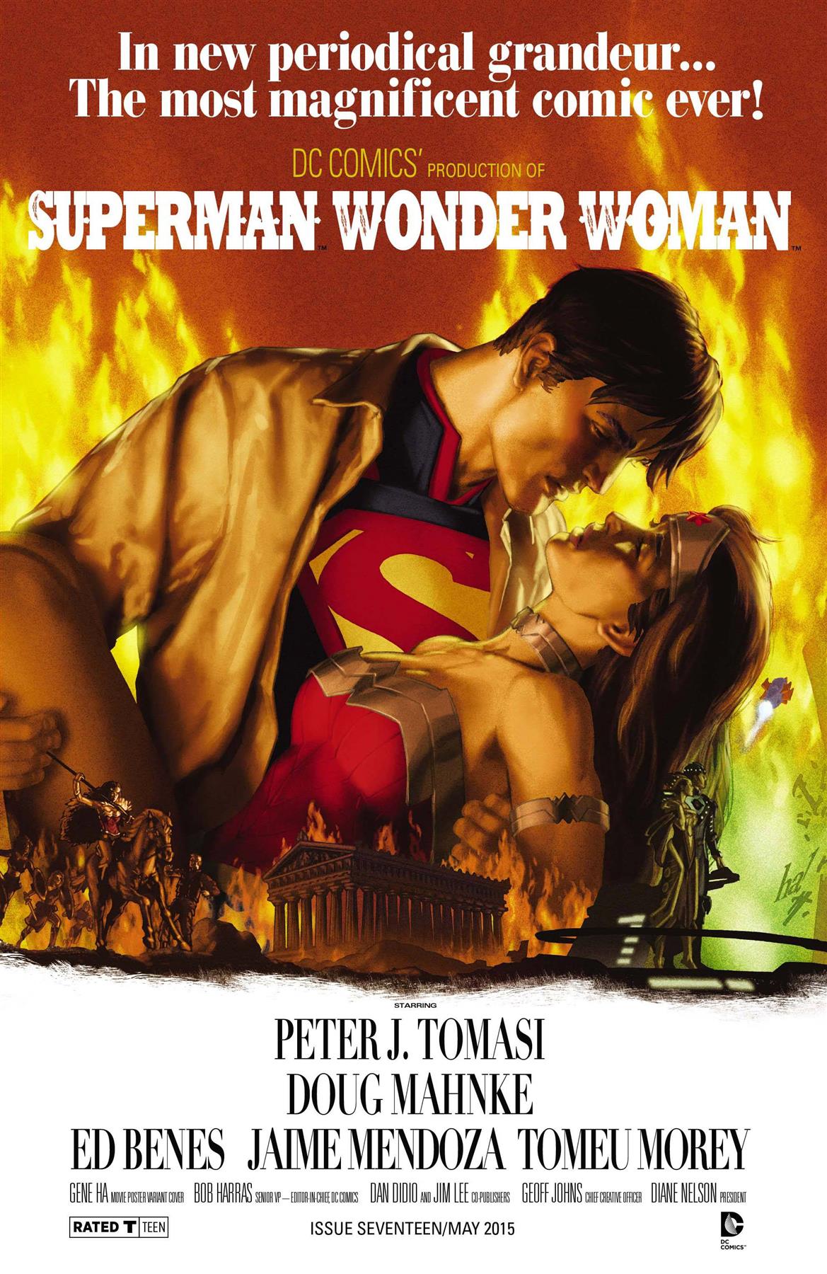 Superman Wonder Woman #17 Movie Poster Var Ed (Movie Poster Var Ed) DC Comics Comic Book