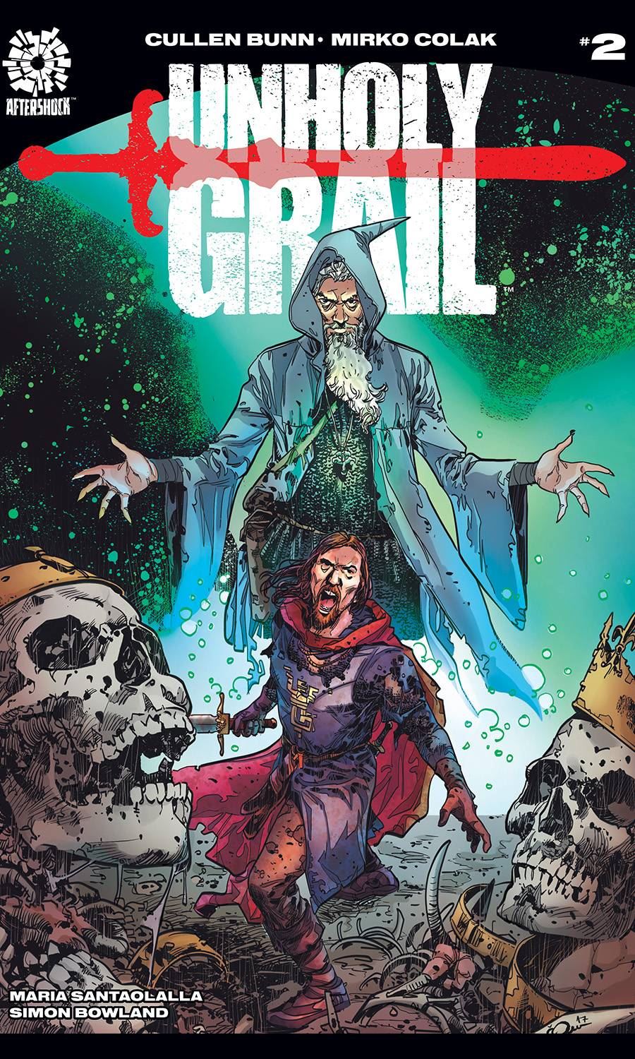 Unholy Grail #2 Cvr A Colak (Cvr A Colak) Aftershock Comics Comic Book