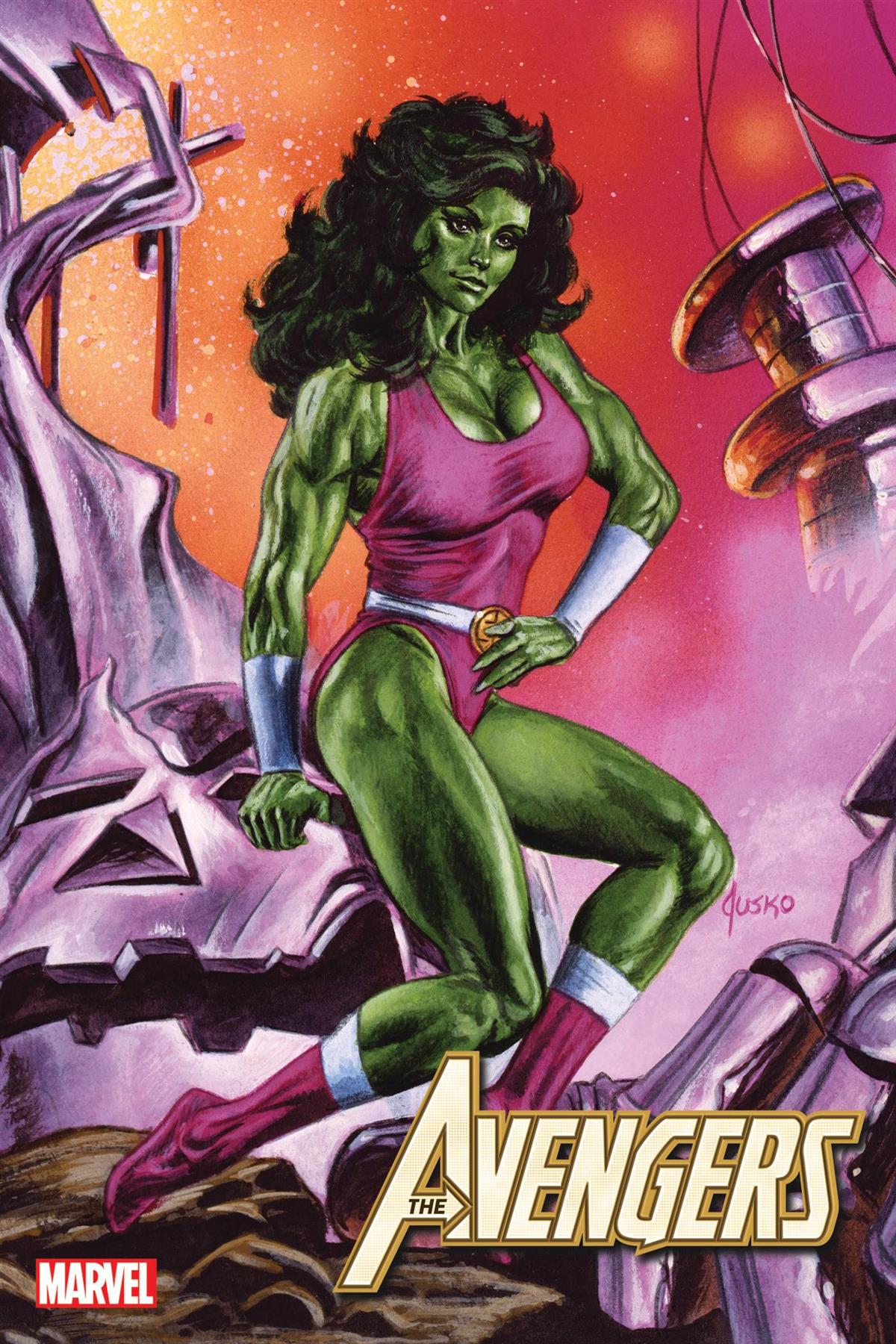 Avengers #49 Jusko Marvel Masterpieces Var (Jusko Marvel Masterpieces Var) Marvel Prh Comic Book 2021