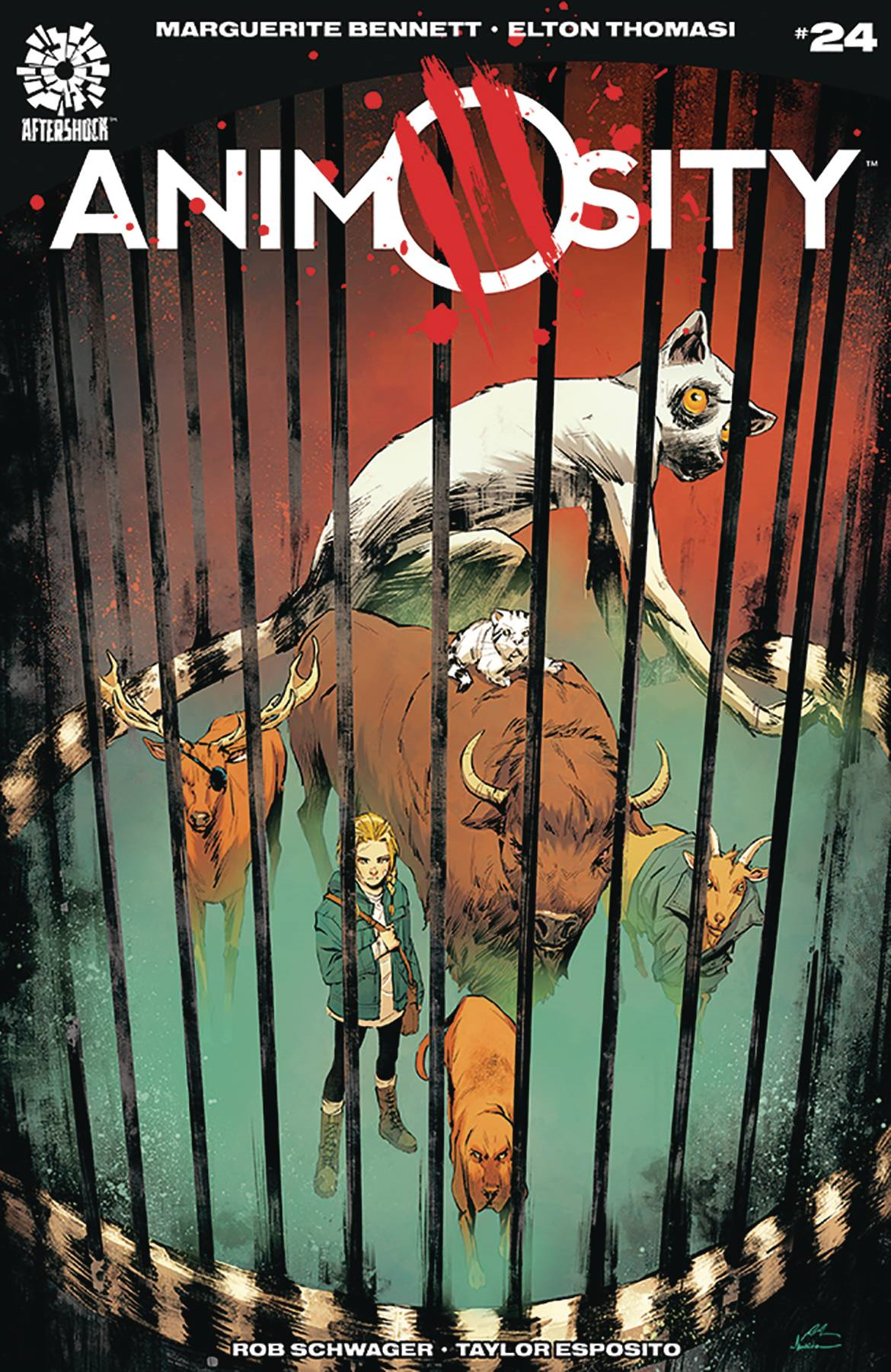 Animosity #24 Aftershock Comics Comic Book