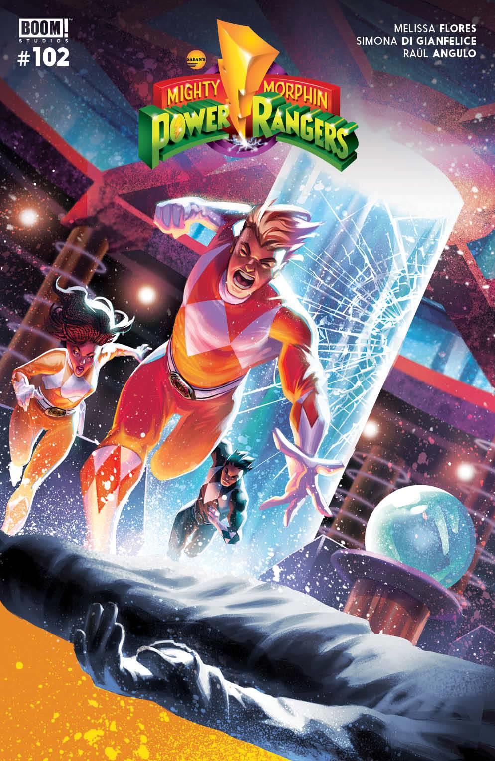 Mighty Morphin Power Rangers #102 Cvr A Manhanini (c: 1-0-0) Boom! Studios Comic Book