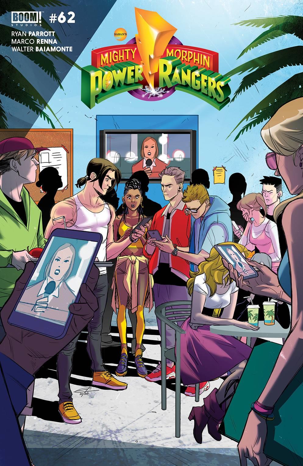 Mighty Morphin #4 Cvr B Legacy Carlinie Var Boom Entertainment Comic Book