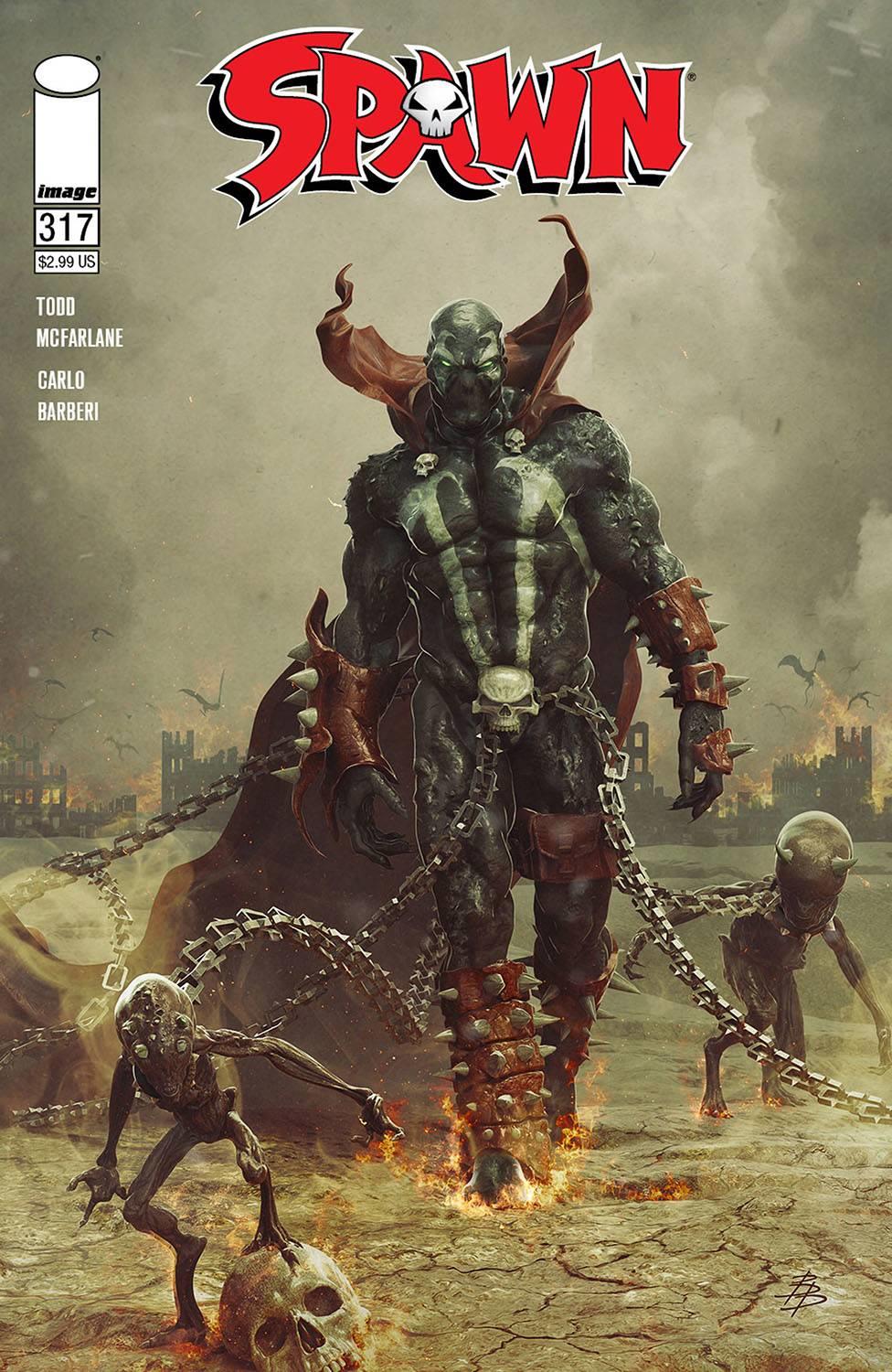 Spawn #317 Cvr A Barends Image Comics Comic Book