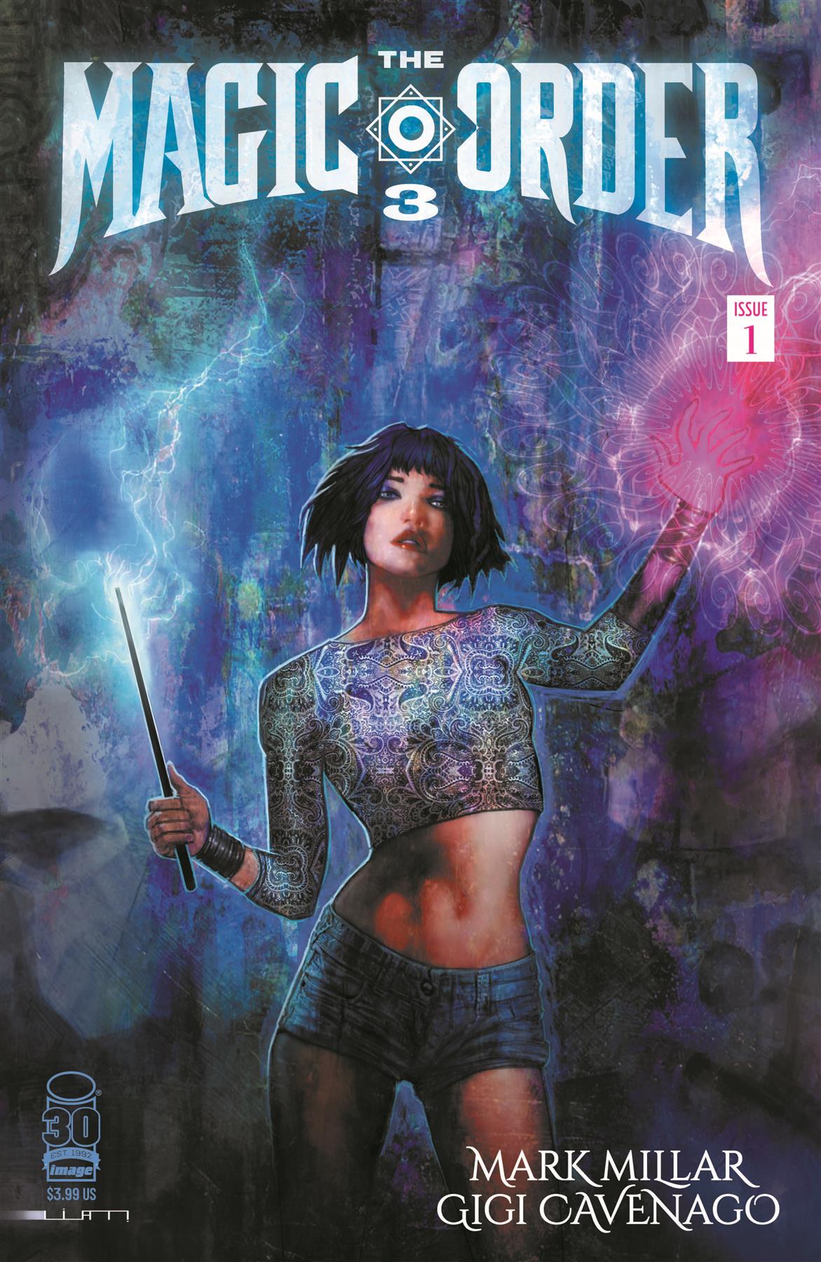 Magic Order 3 #1 (of 6) Cvr E Sharp (mr) Image Comics Comic Book