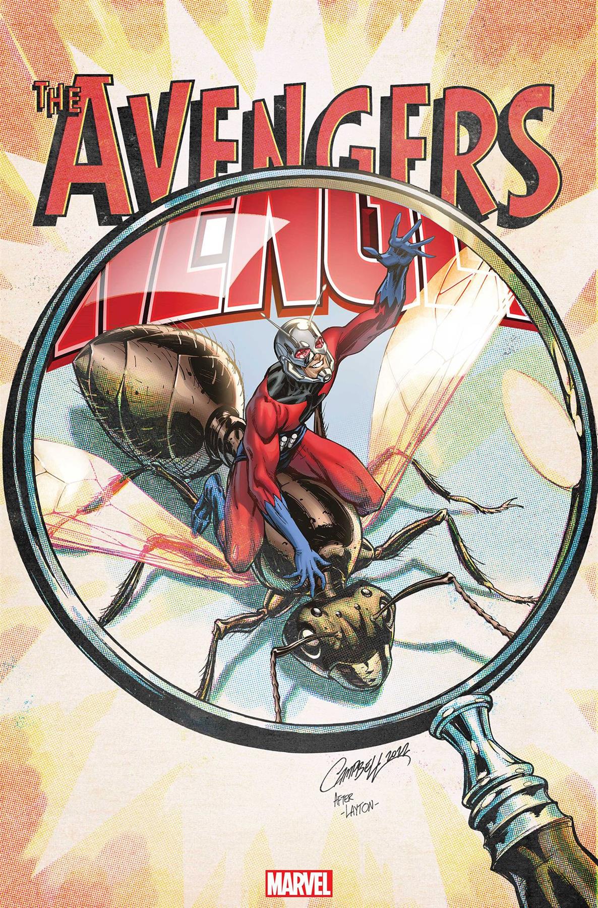 All-out Avengers #1 Js Campbell Anniversary Var (Js Campbell Anniversary Var) Marvel Prh Comic Book 2022