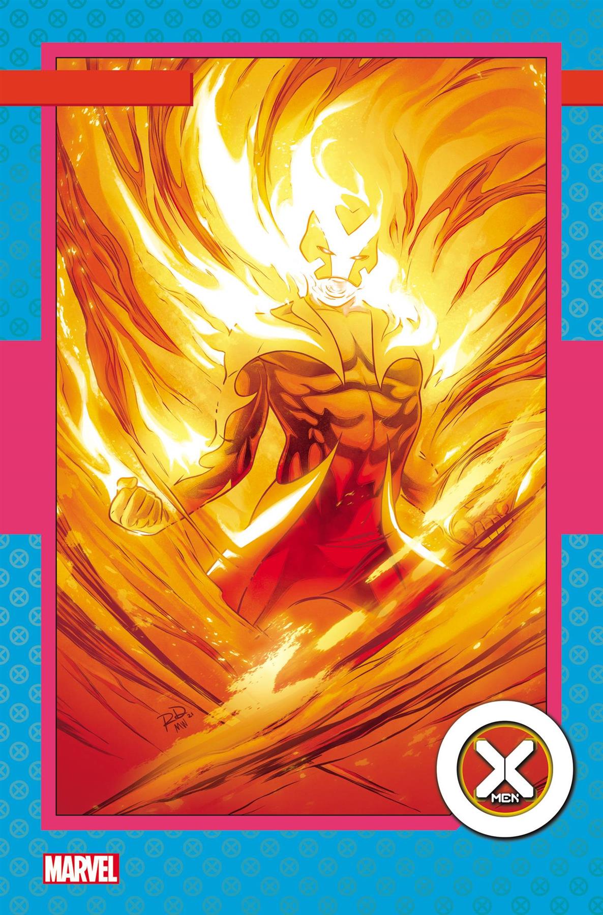 X-men #4 Dauterman Trading Card Var (Dauterman Trading Card Var) Marvel Prh Comic Book 2021