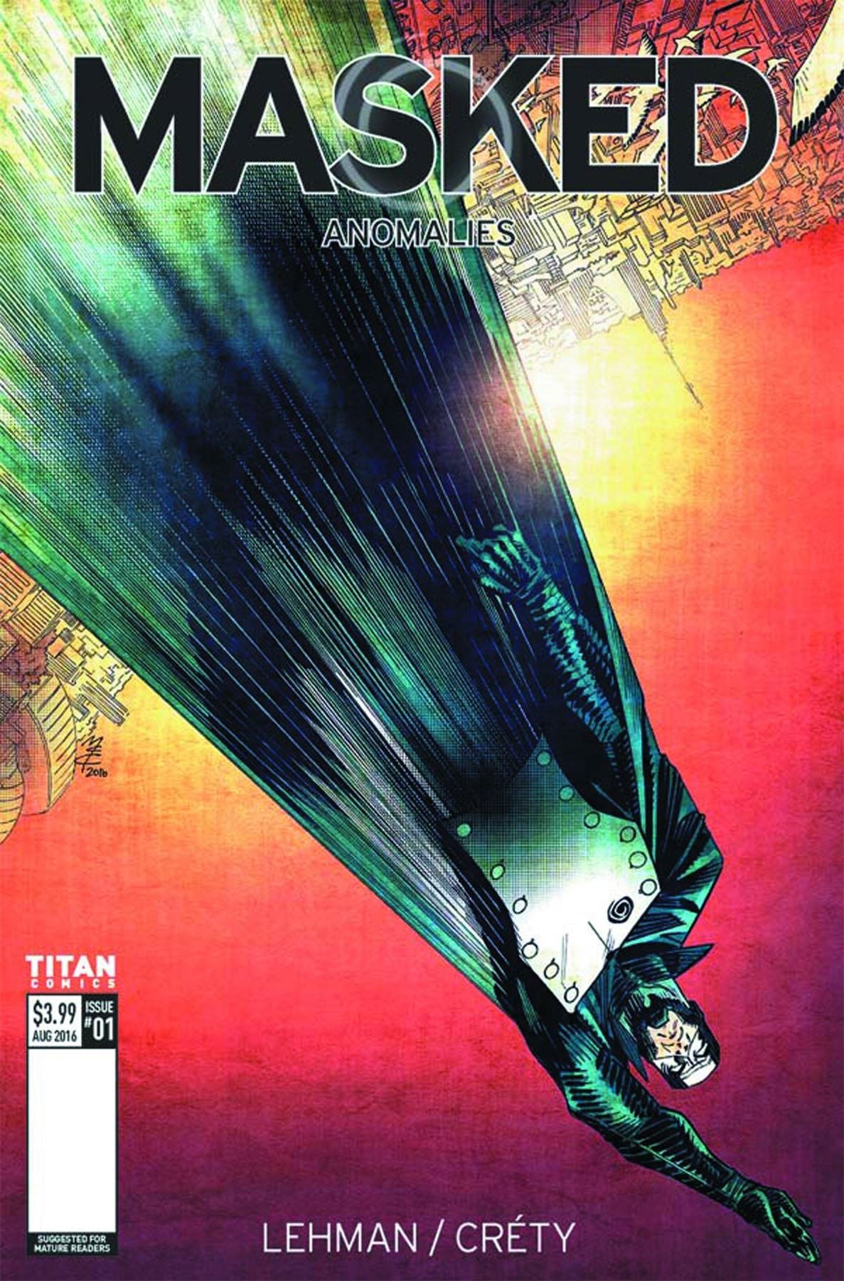 Masked #1 (Cvr A Mccrea) Titan Comics Comic Book