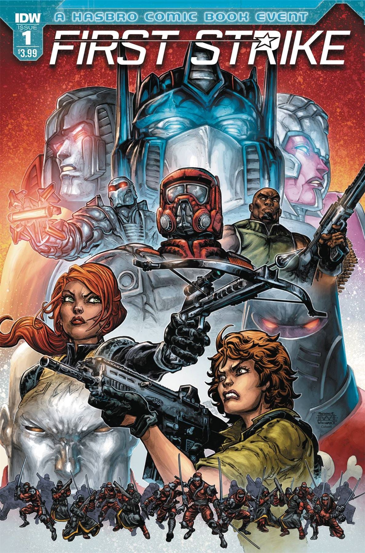 First Strike #1 (Cvr A Williams Ii) Idw Publishing Comic Book