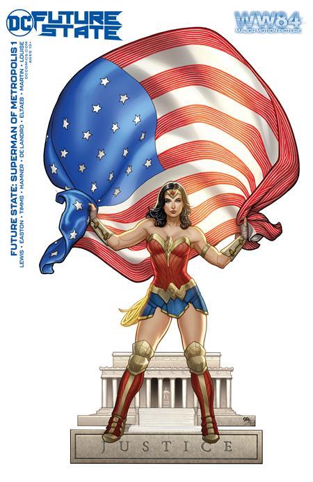 Future State Superman Of Metropolis #1 (of 2) Cvr D Wonder Woman 1984 Frank Cho Card Stock Var DC Comics Comic Book