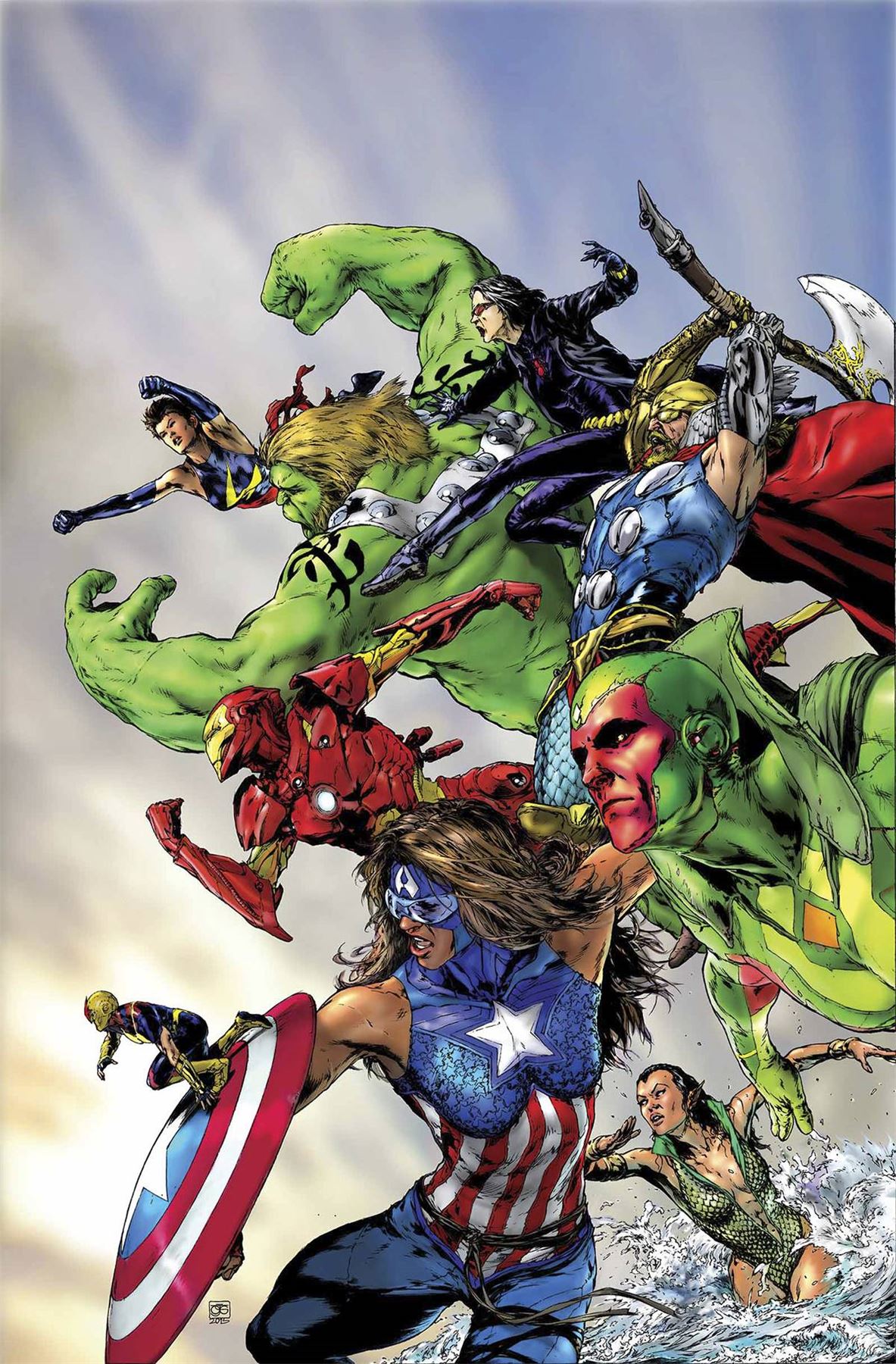 New Avengers #5 Marvel Comics Comic Book