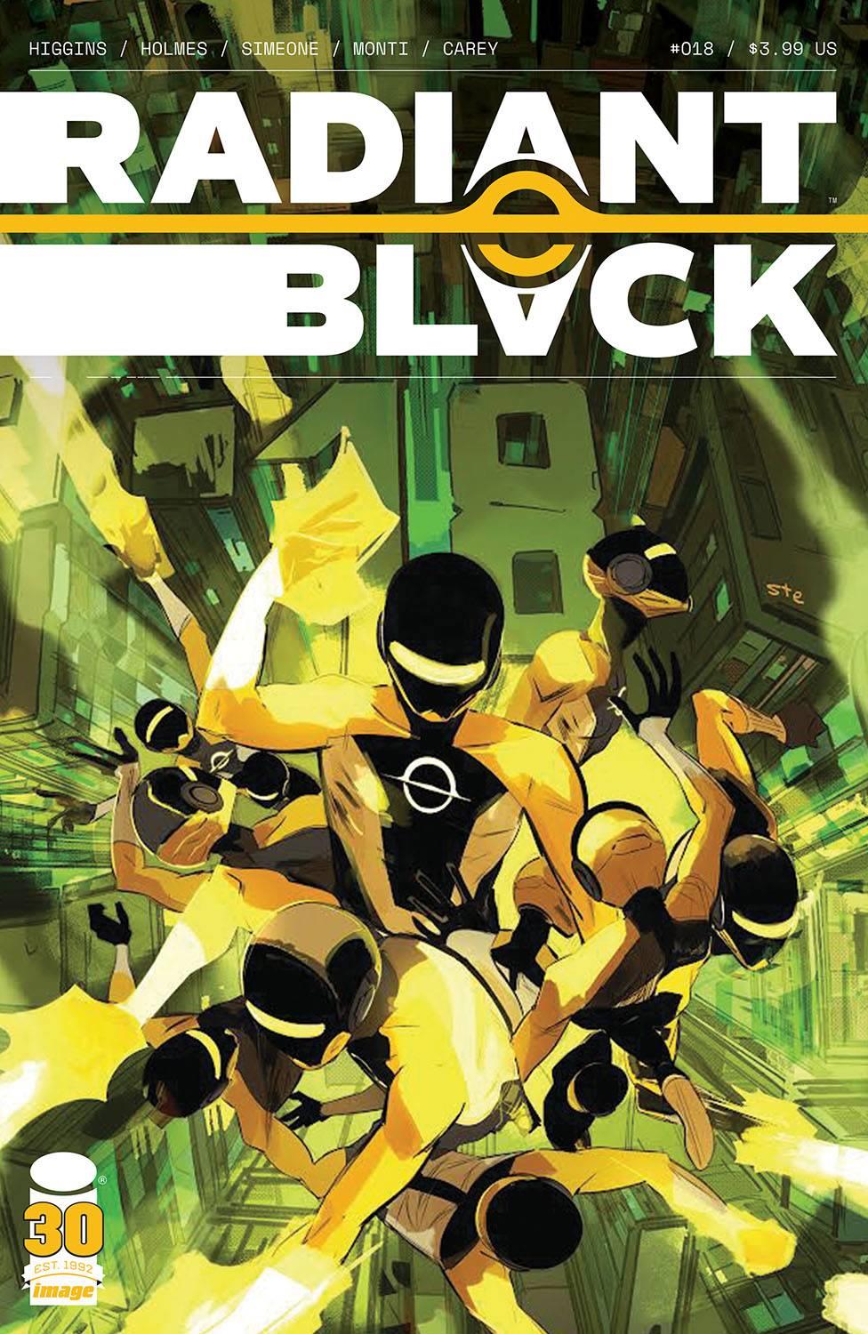 Radiant Black #18 Cvr A Simeone Image Comics Comic Book