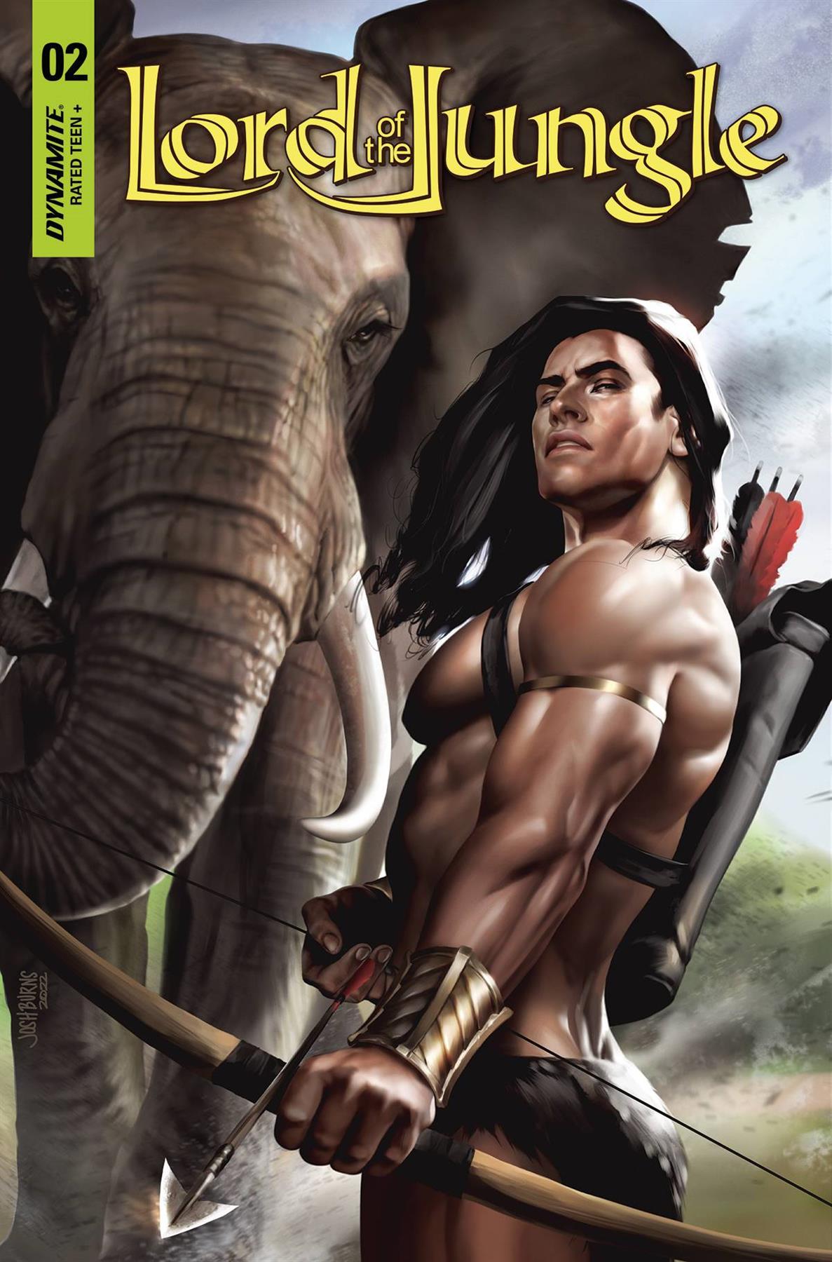 Lord Of The Jungle #2 Cvr C Burns (Cvr C Burns) Dynamite Comic Book 2022