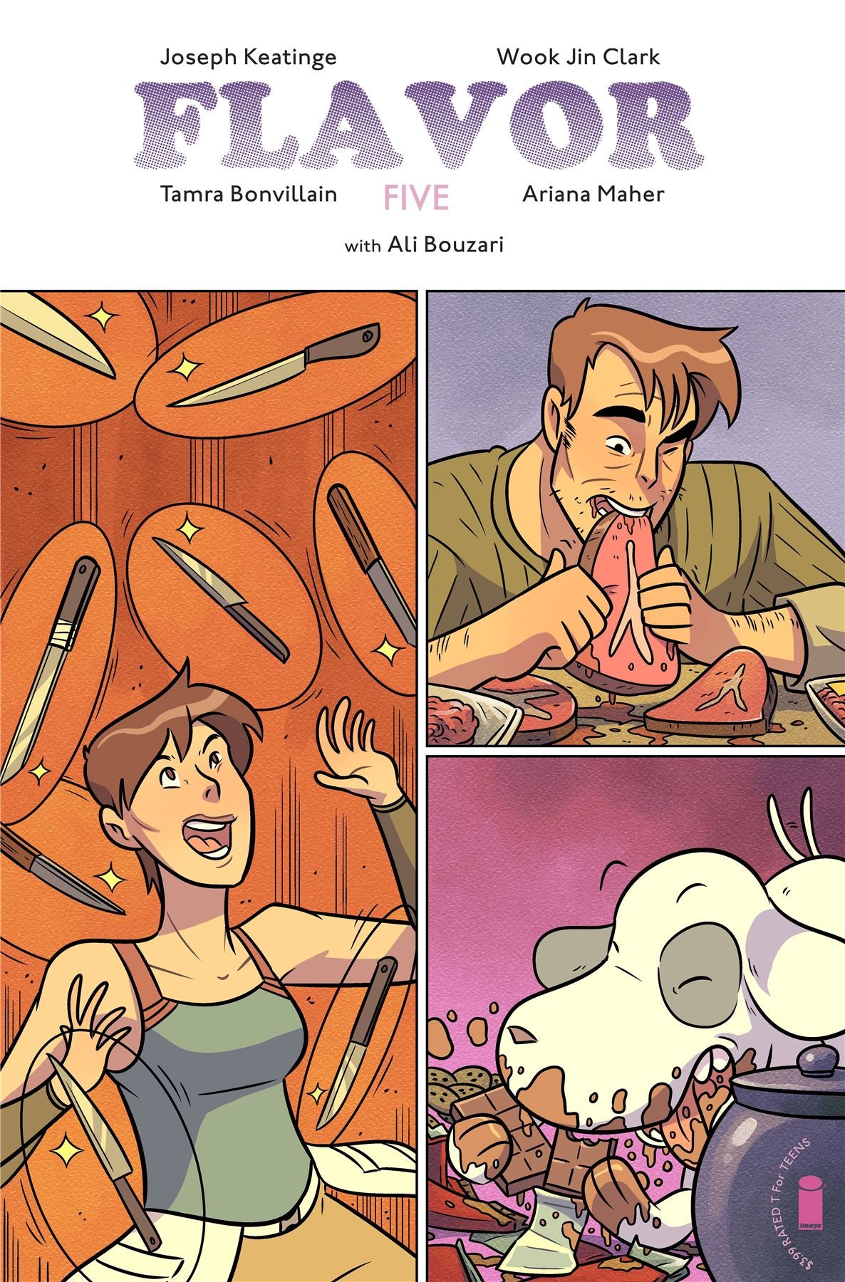 Flavor #5 Cvr C CBLDF Charity Var Uncensored Image Comics Comic Book