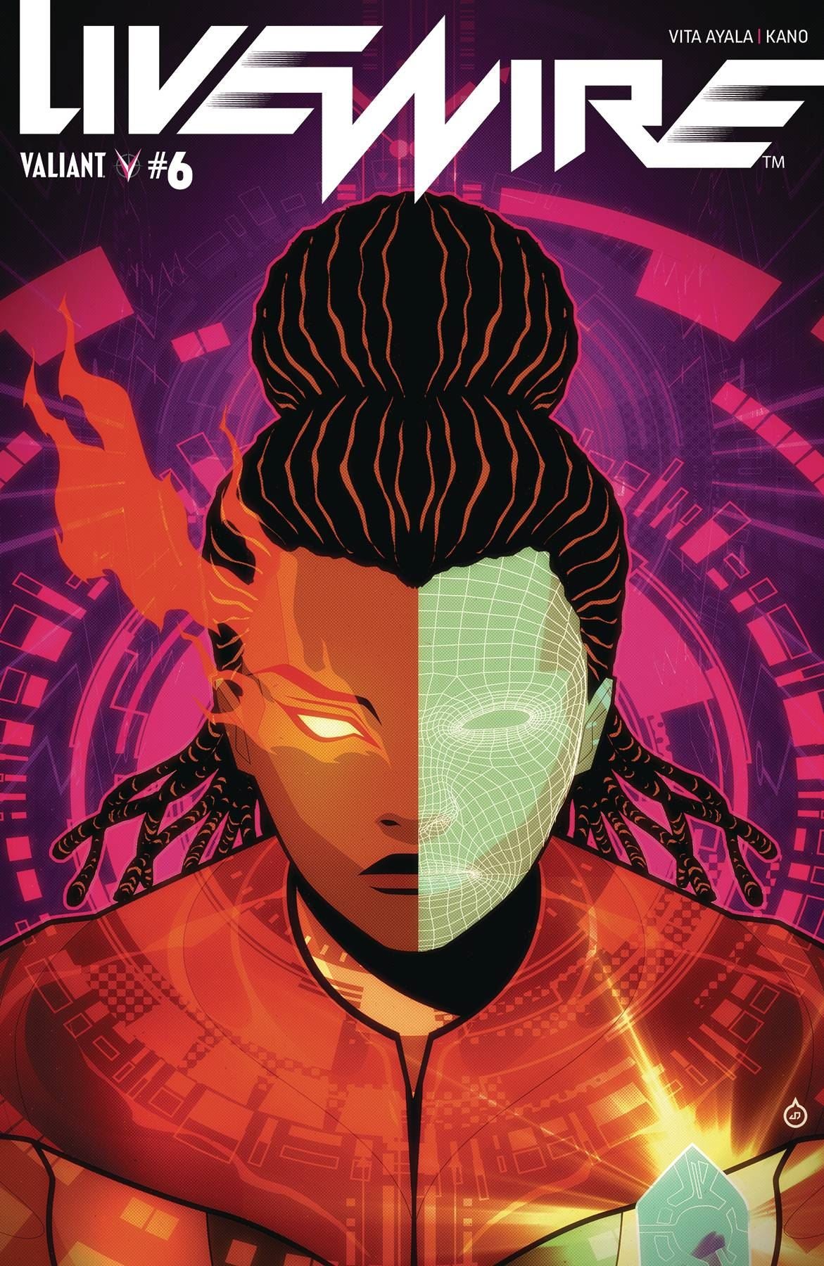 Livewire #6 Cvr C Doe (Cvr C Doe) Valiant Entertainment Llc Comic Book