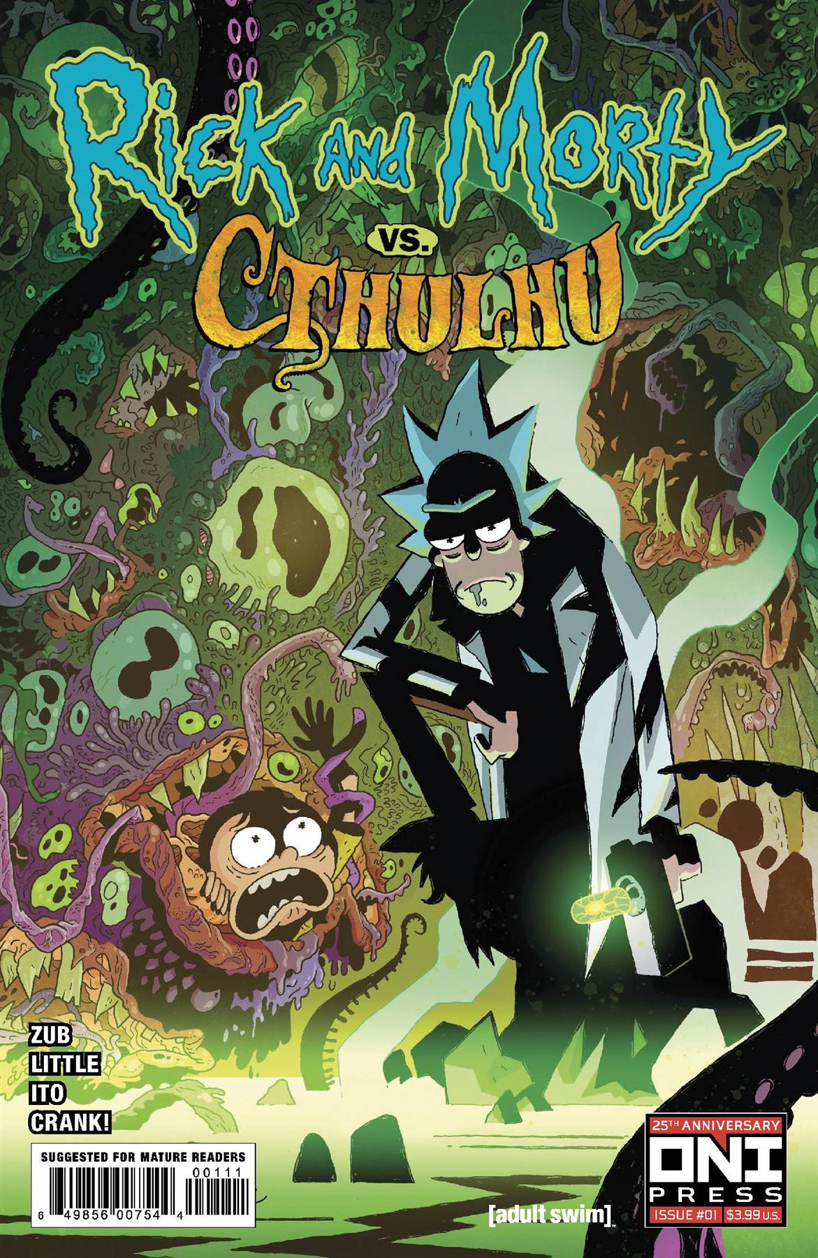 Rick And Morty Vs Cthulhu #1 Cvr A Little (Cvr A Little) Oni Press Inc. Comic Book 2022