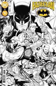 Batman Faze Clan #1 (one Shot) Cvr F Inc 1:25 Tyler Kirkham Black & White Var DC Comics Comic Book