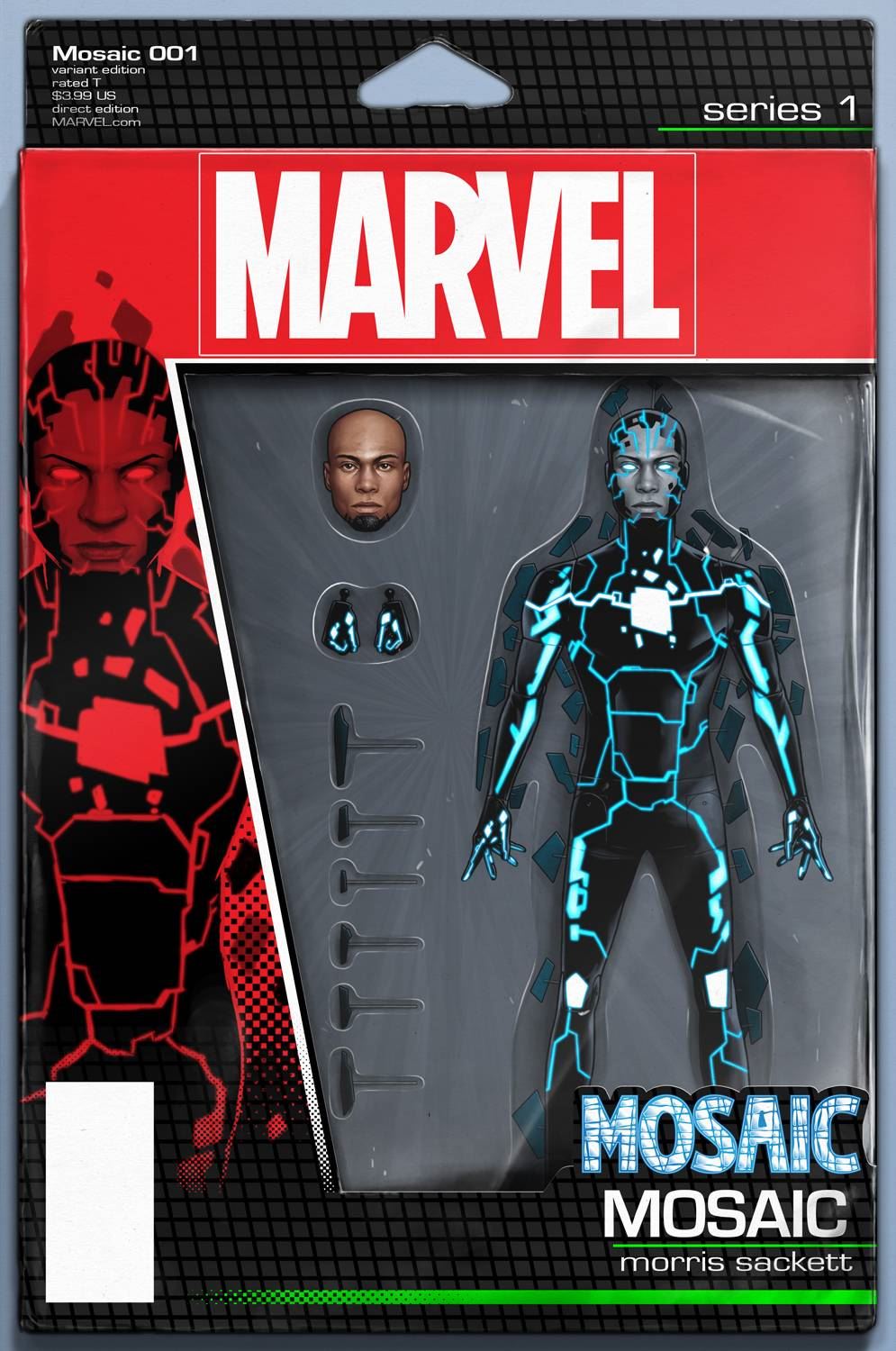 Mosaic #1 Christopher Action Figure Var (Christopher Action Figure Var) Marvel Comics Comic Book