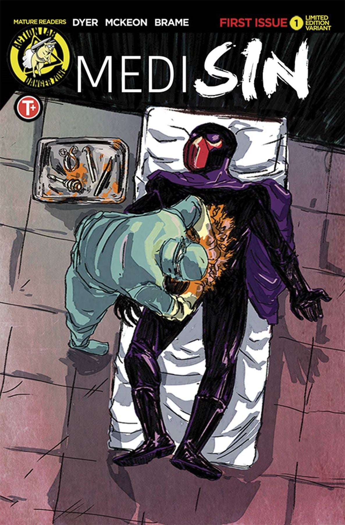 Medisin #1 Cvr C Brame Surgery (Cvr C Brame Surgery) Action Lab - Danger Zone Comic Book
