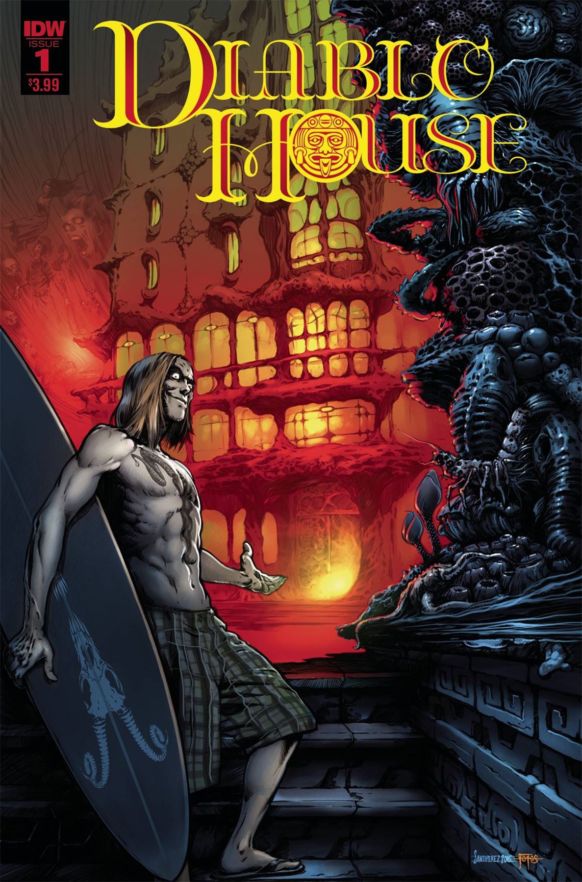 Diablo House #1 Cvr A Santiperez (Cvr A Santiperez) Idw Publishing Comic Book