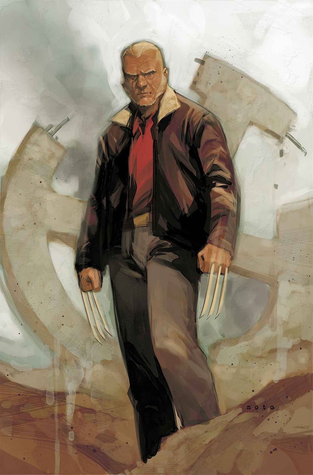 Civil War Ii #6 (Noto Old Man Logan Var) Marvel Comics Comic Book