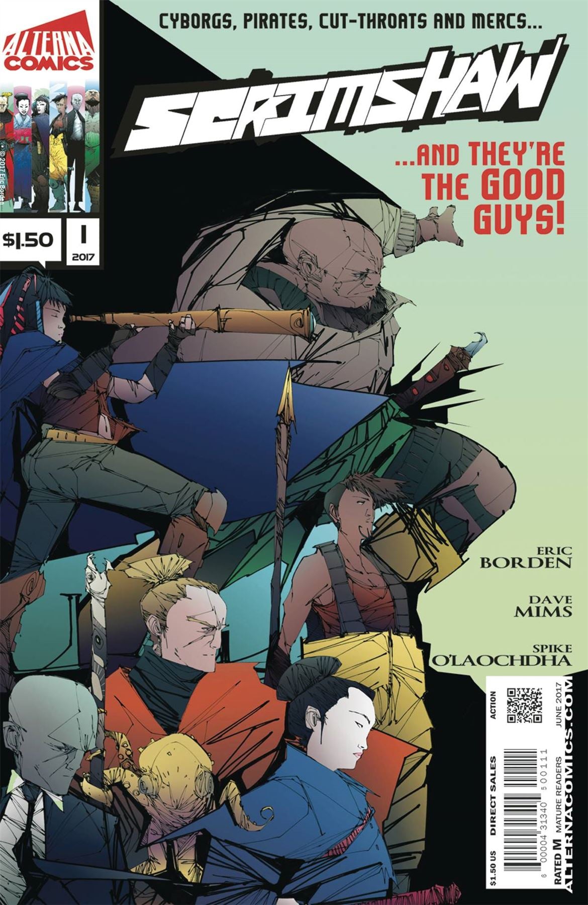 Scrimshaw #1 Alterna Comics Comic Book