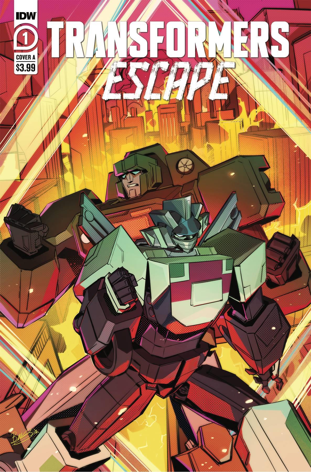 Transformers Escape #1 (of 5) Cvr A Mcguire-smith Idw Publishing Comic Book