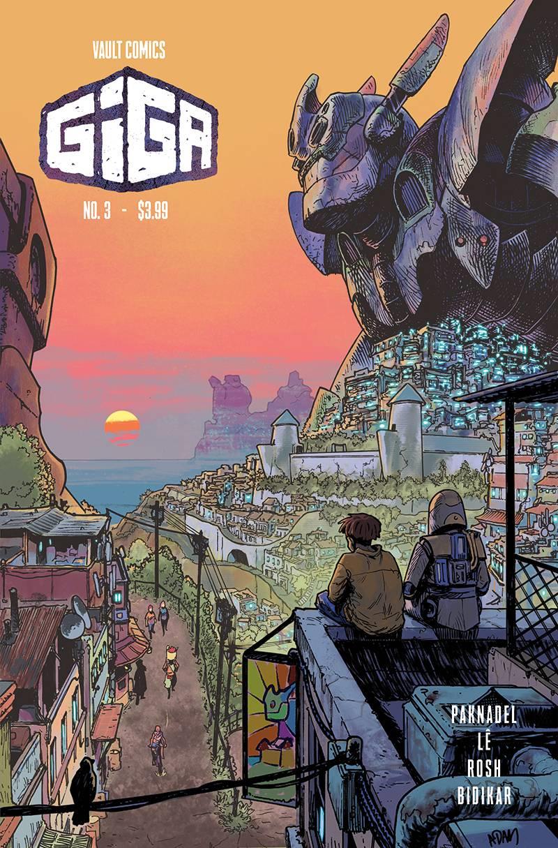 Giga #3 Cvr B Gorham Vault Comics Comic Book