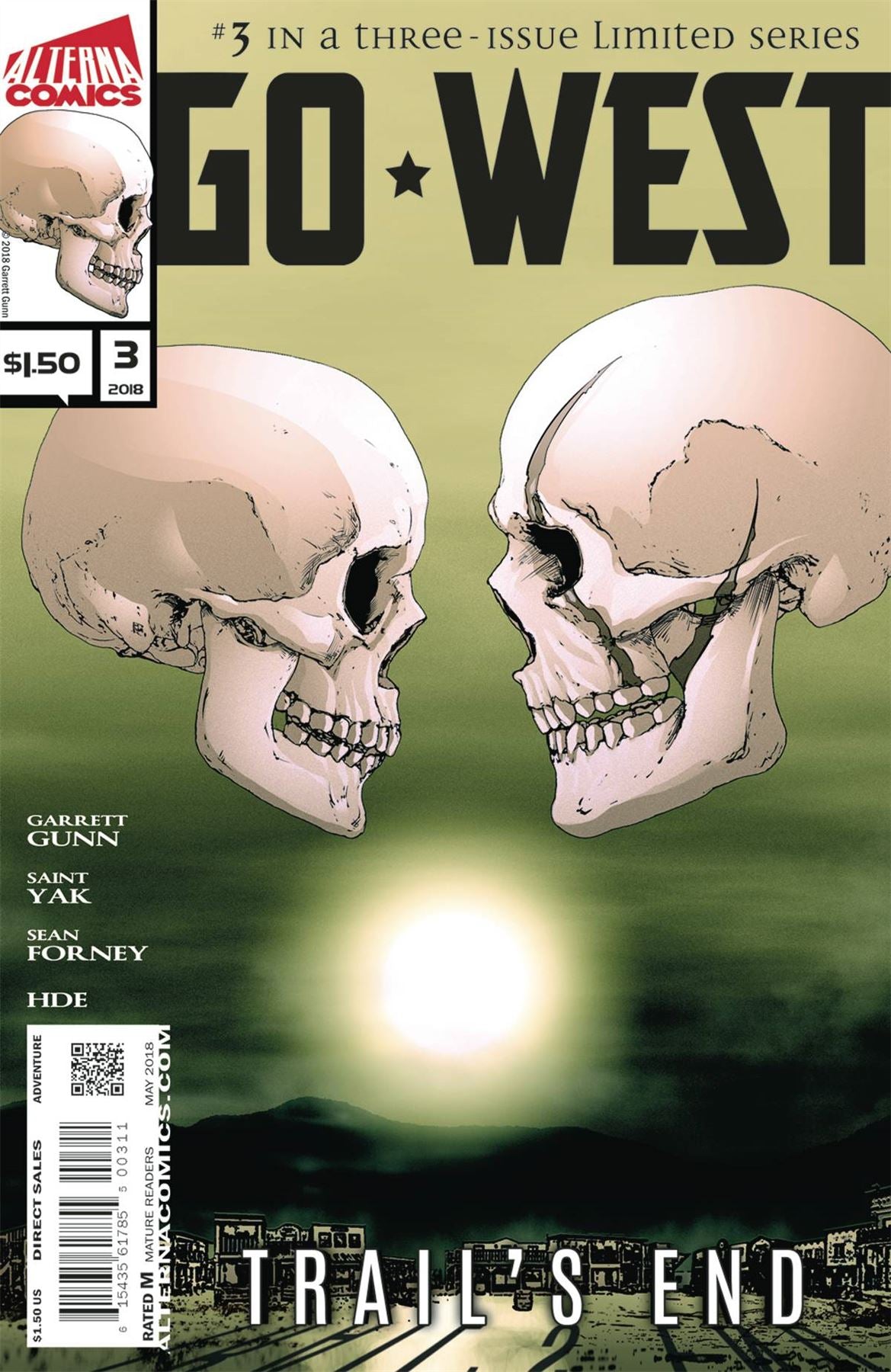Go West #3 Alterna Comics Comic Book