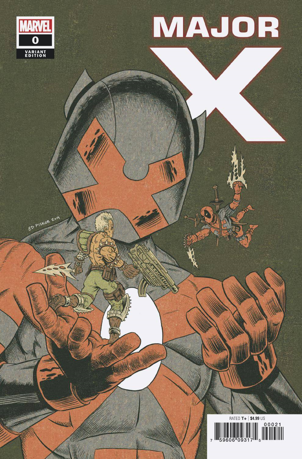 Major X #0 Artist Var () Marvel Comics Comic Book