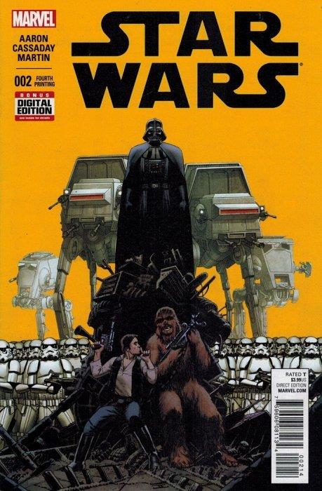 Star Wars #2 4th PTG Marvel Comics Comic Book