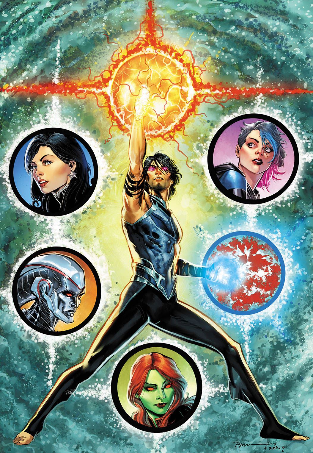 Titans #28 (Var Ed (drowned Earth)) DC Comics Comic Book