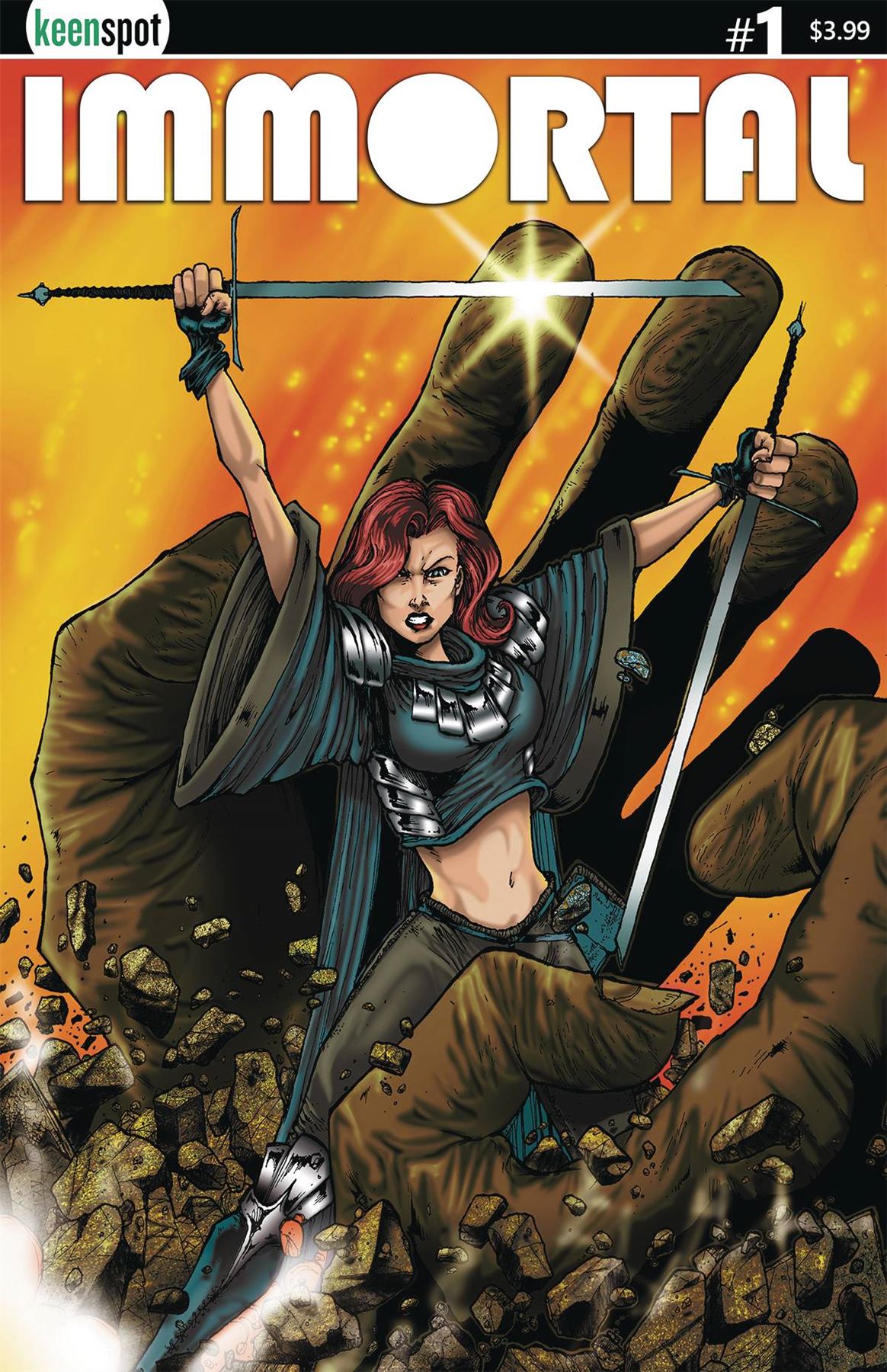 Immortal #1 (Cvr A Gieni) Keenspot Entertainment Comic Book