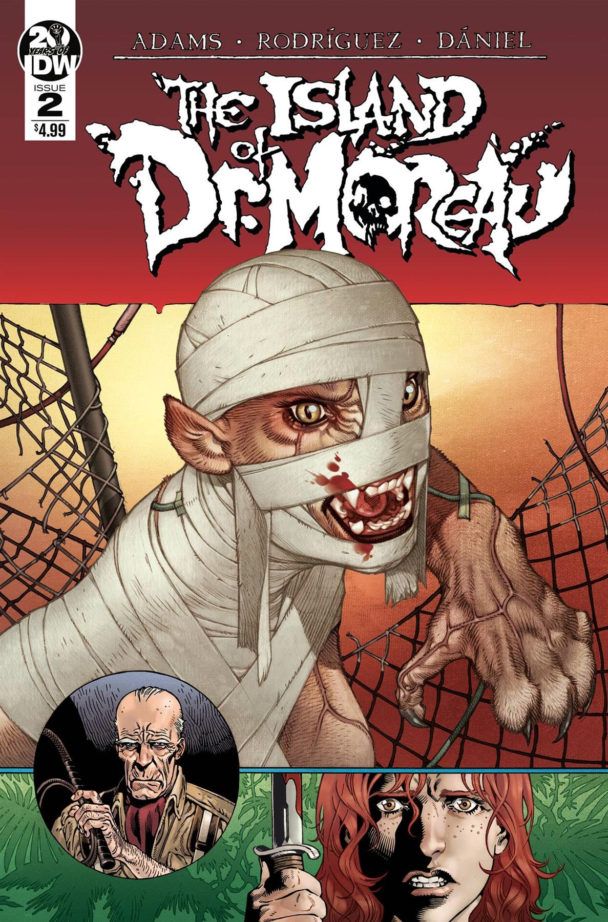 Hg Wells The Island Of Dr Moreau #2 Idw Publishing Comic Book