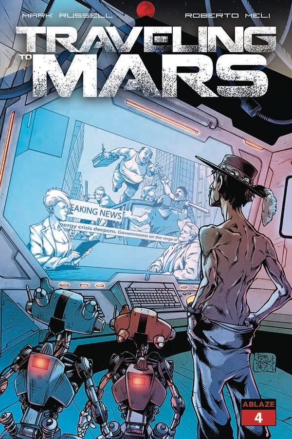Traveling To Mars #4 Cvr A Meli (mr) Ablaze Publishing Comic Book