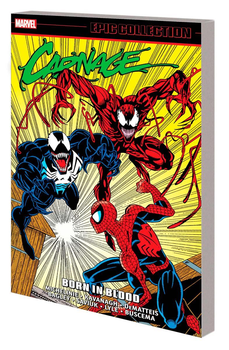 Carnage Epic Collection Tp Born In Blood Marvel Prh Comic Book