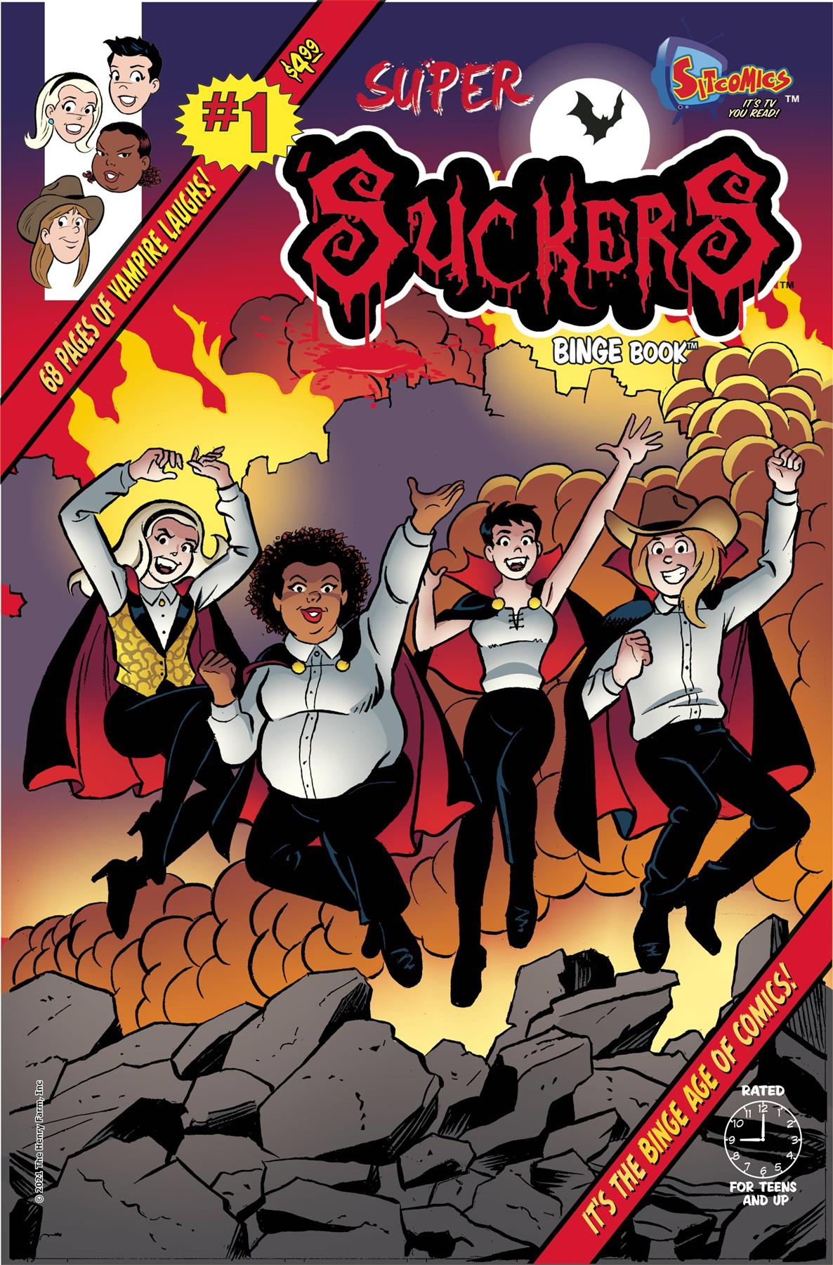 Super Suckers Binge Book Binge Books Comic Book
