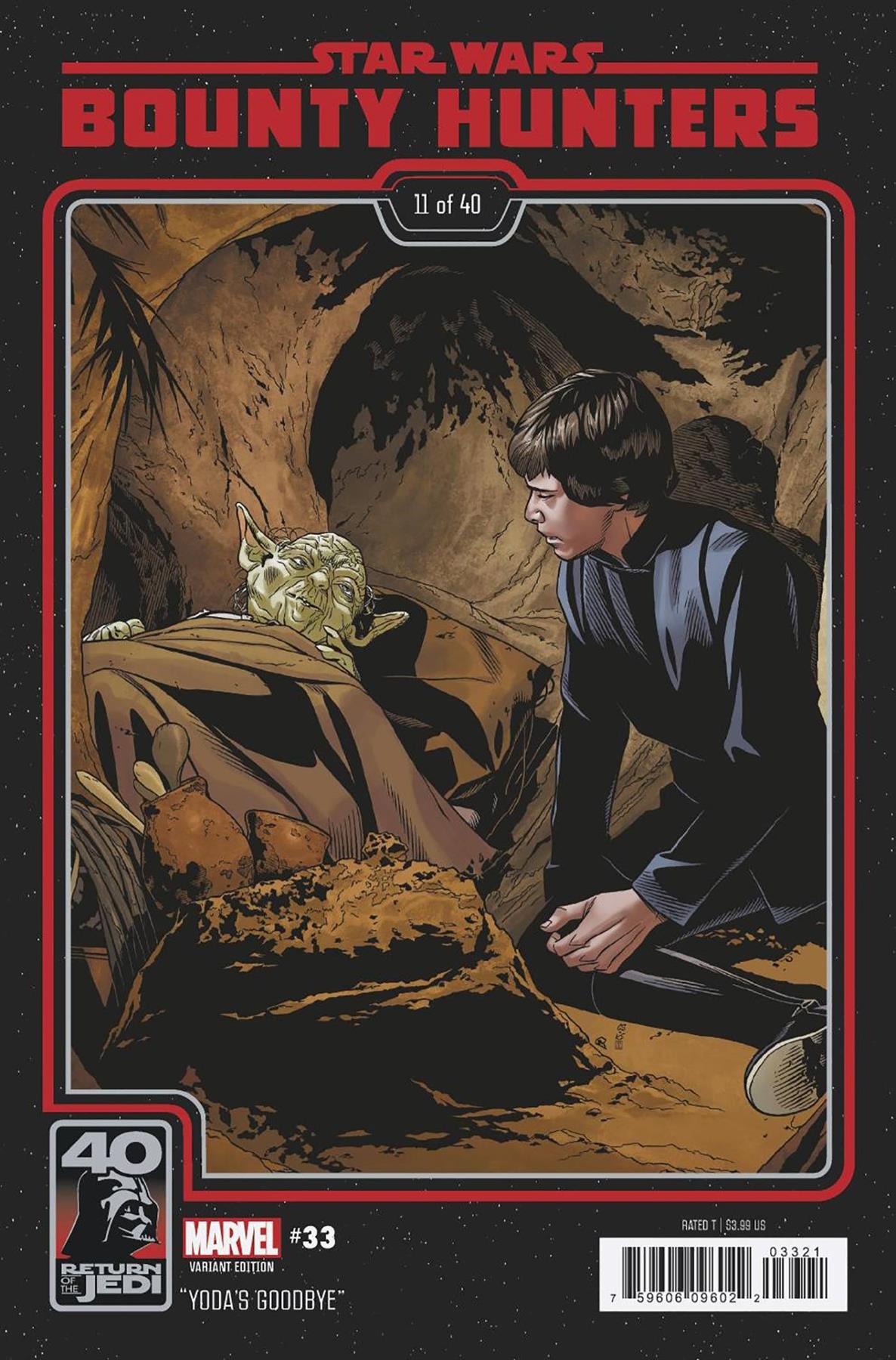 Star Wars Bounty Hunters #33 Return Of Jedi 40th Anniv Var (Return Of Jedi 40th Anniv Var) Marvel Prh Comic Book 2023