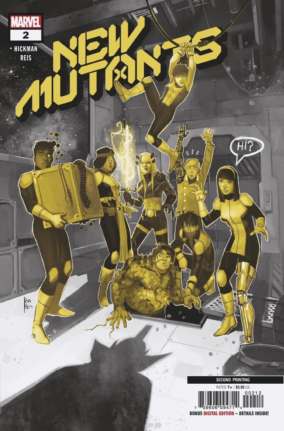 New Mutants #2 (2nd Ptg Var Dx) Marvel Comics Comic Book