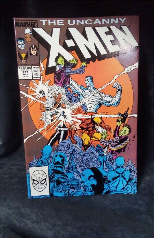 The Uncanny X-Men #229 1988 Marvel Comics Comic Book