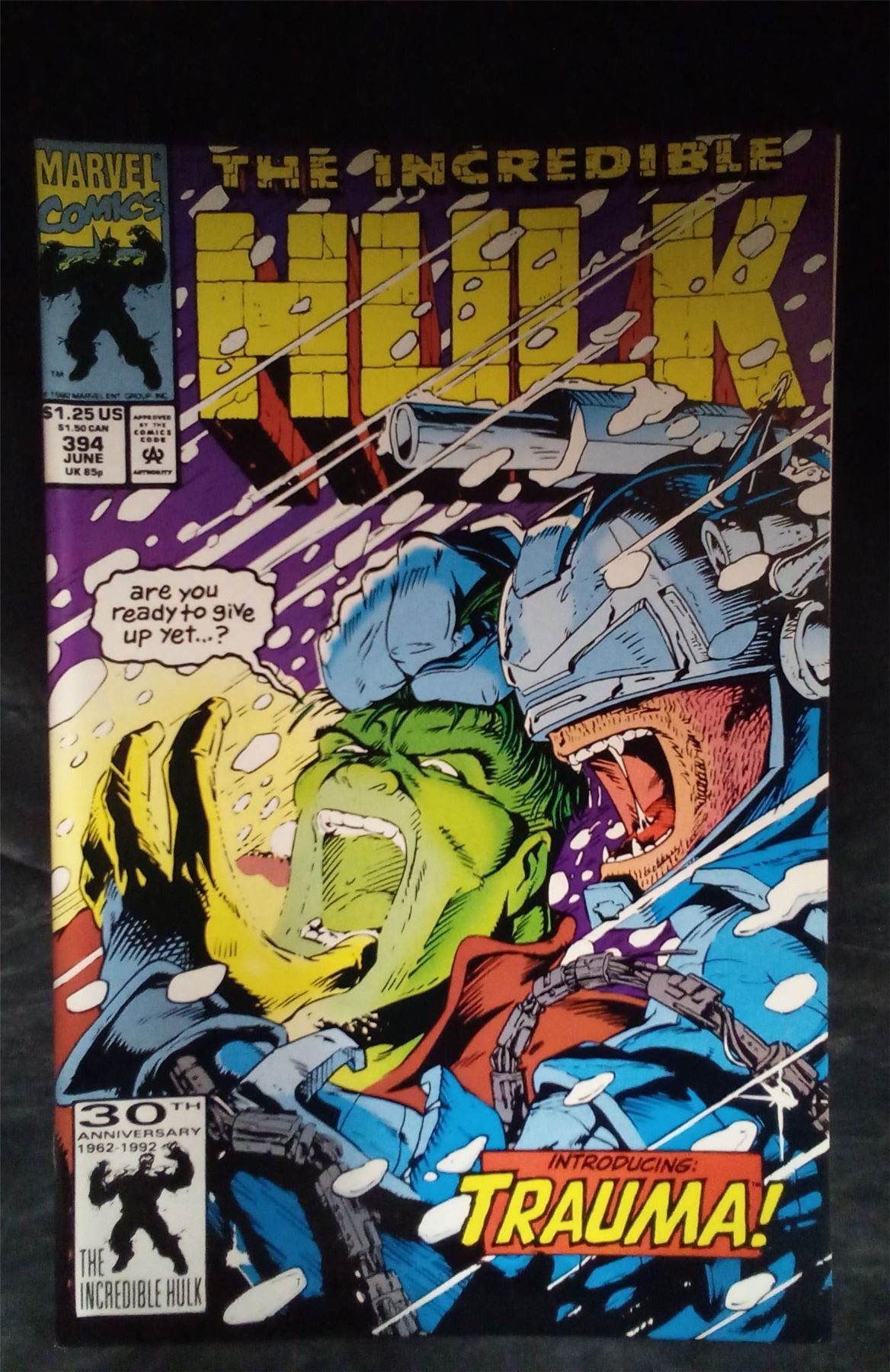 The Incredible Hulk #394 1992 Marvel Comic Book