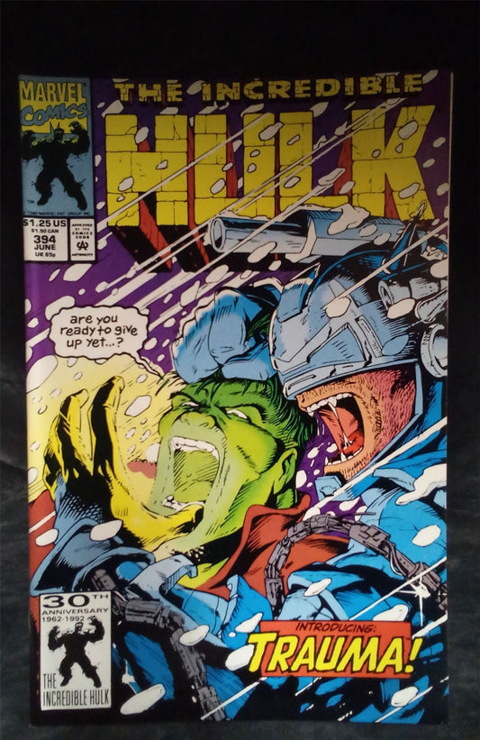 The Incredible Hulk #394 1992 Marvel Comic Book